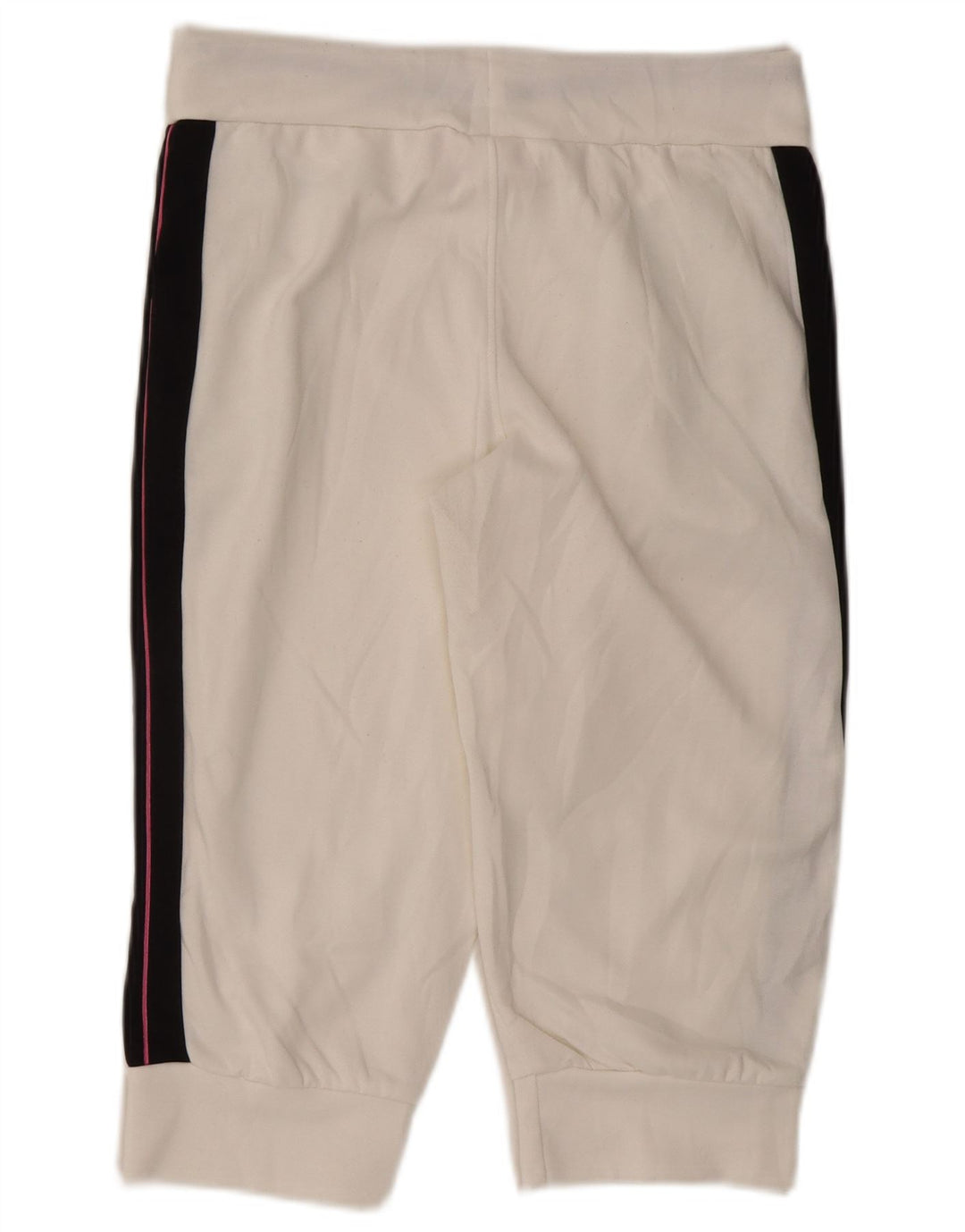 PUMA Damen Sportshorts UK 12 Mittelweiß Farbblock