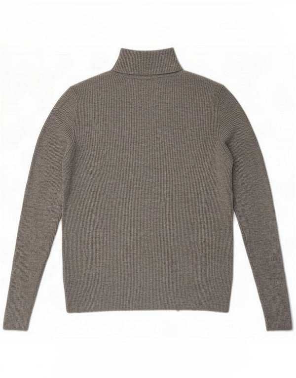 Marks & Spencer Damen Top Langarm UK 12 Mittelgrau