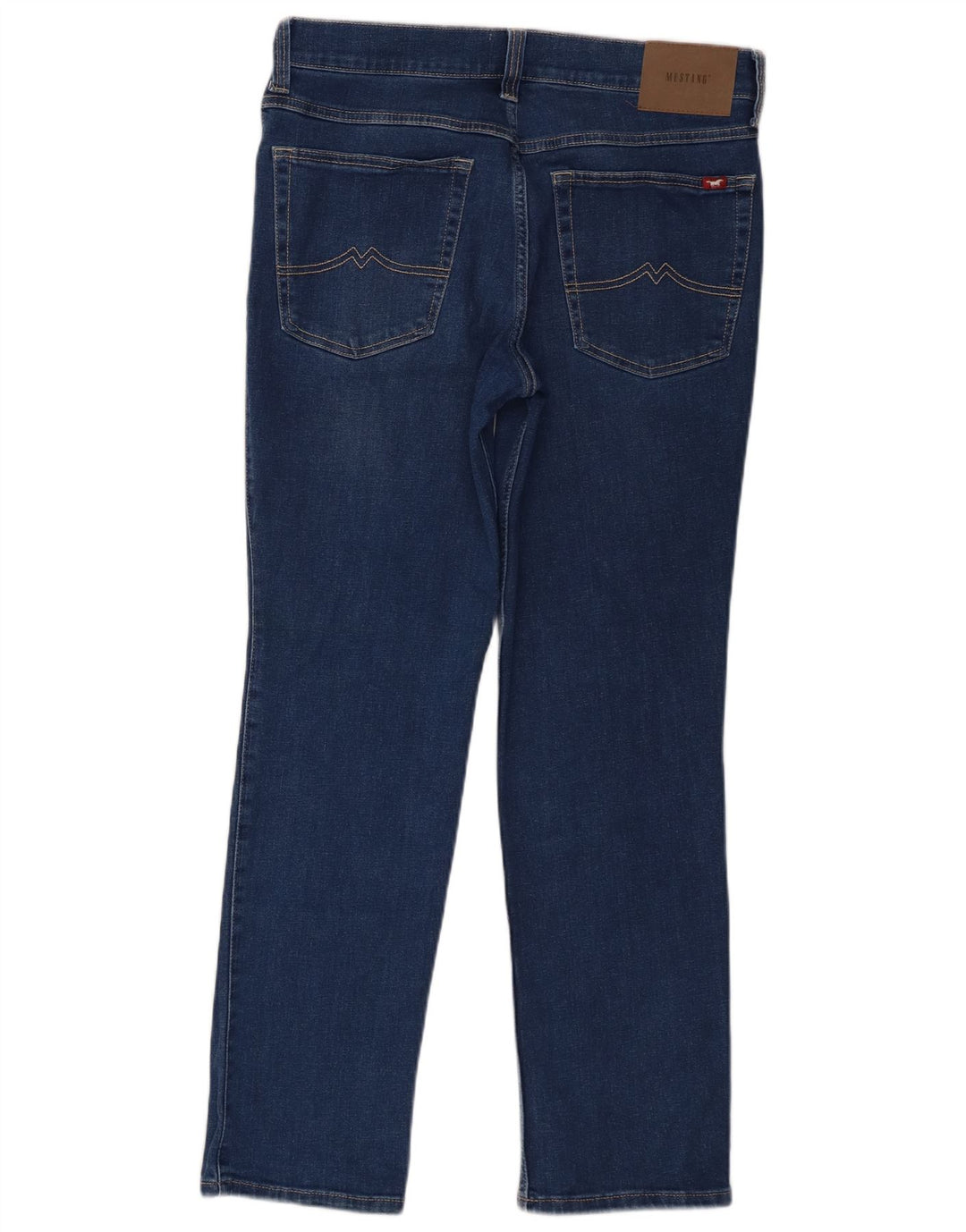 Mustang Herren Tramper Straight Jeans W36 L30 Blaue Baumwolle