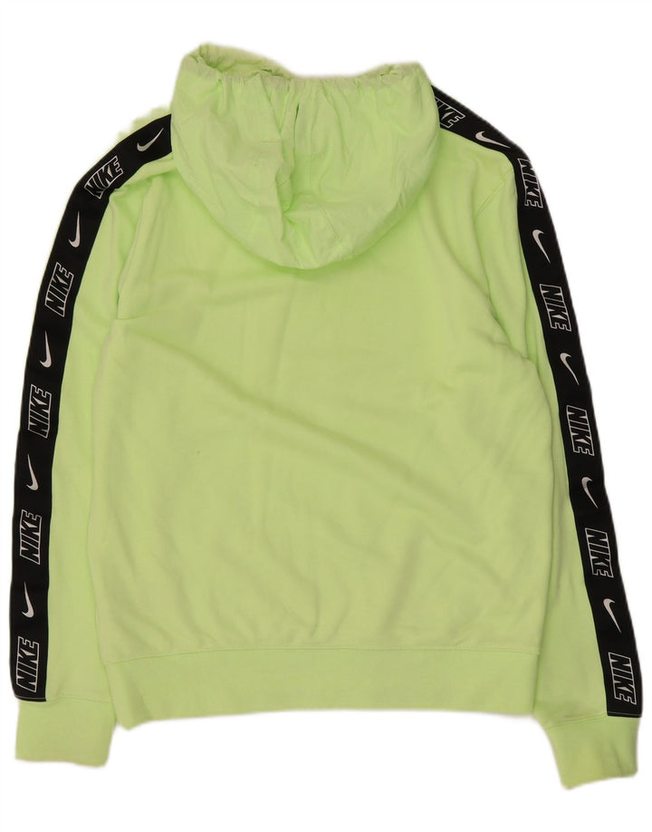 Nike Herren Kapuzenpullover, Größe S, grüne Baumwolle