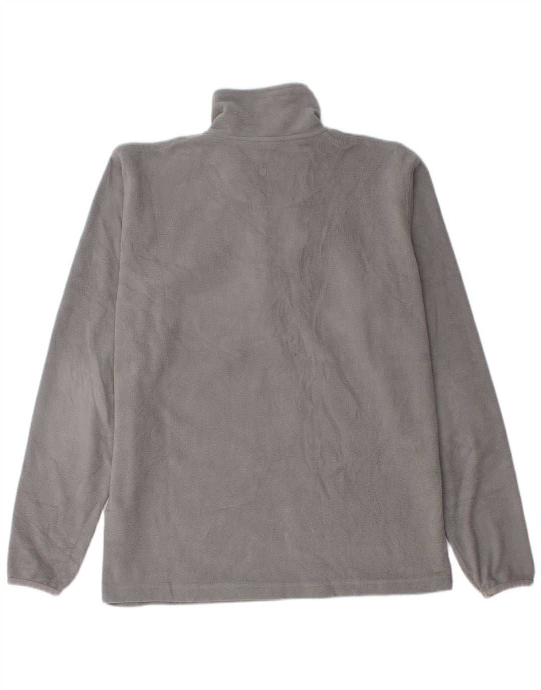 Lotto Herren-Fleecepullover mit Reißverschluss am Hals, großes graues Polyester