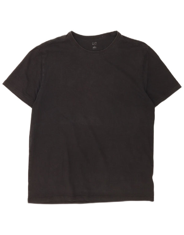 Gap Herren T-Shirt Top Large Schwarz Baumwolle