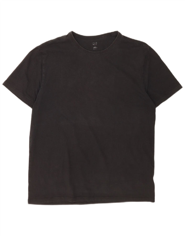 Gap Herren T-Shirt Top Large Schwarz Baumwolle