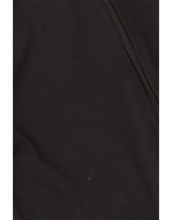 Adidas Jungen-Trainingsanzug-Top-Jacke, 13–14 Jahre, schwarze Baumwolle