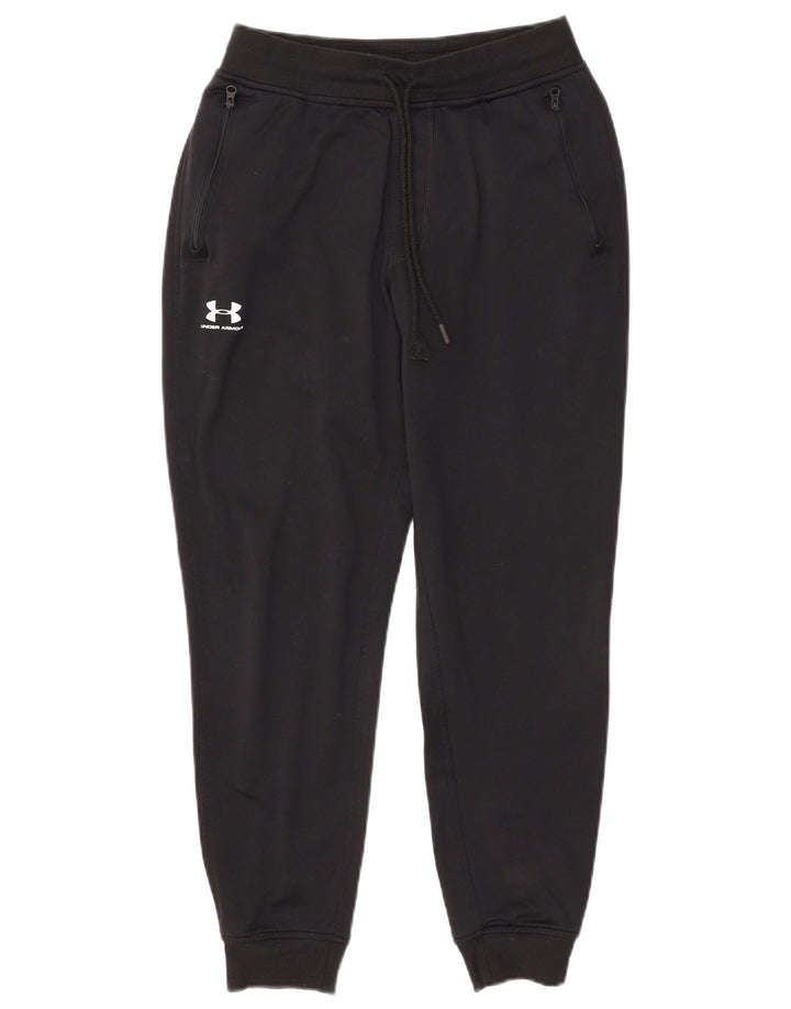 Under Armour Damen Trainingshose Jogger UK 12 Medium Schwarz
