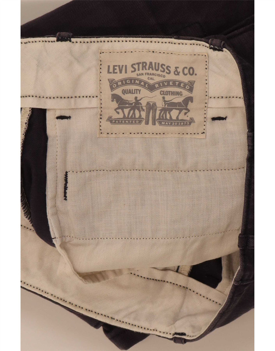 Levi's Herren-Cargoshorts W32, mittelmarineblaue Baumwolle
