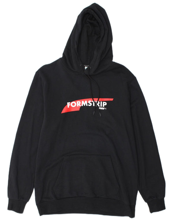 PUMA Herren Graphic Hoodie Pullover Large Schwarz