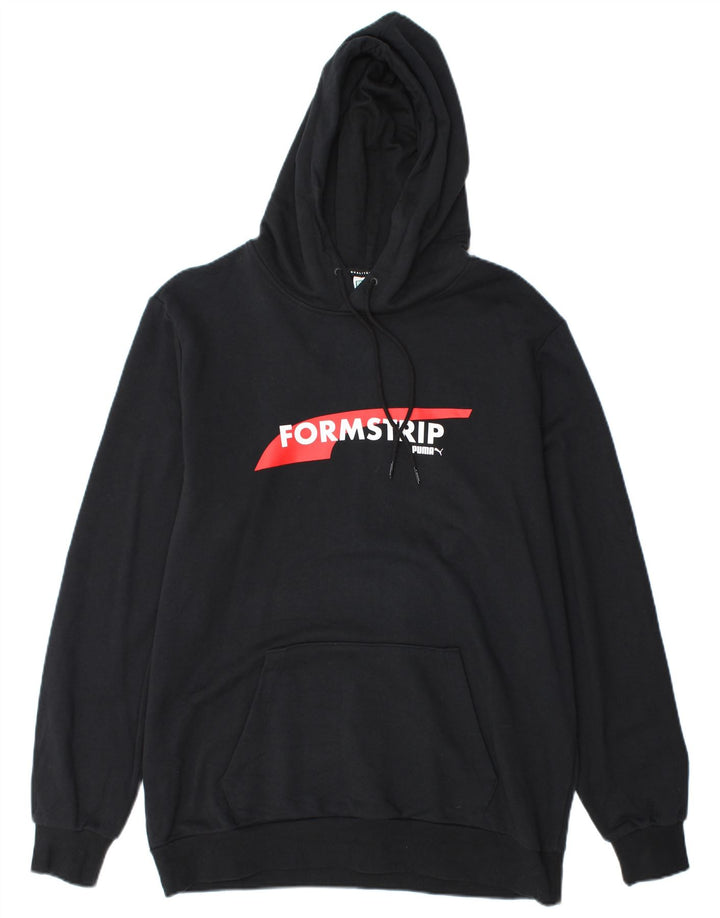 PUMA Herren Graphic Hoodie Pullover Large Schwarz