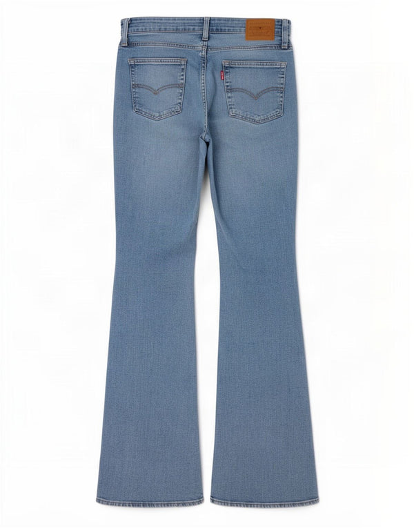 Levi's Damen 726 High Rise Flared Jeans W29 L32 Blaue Baumwolle