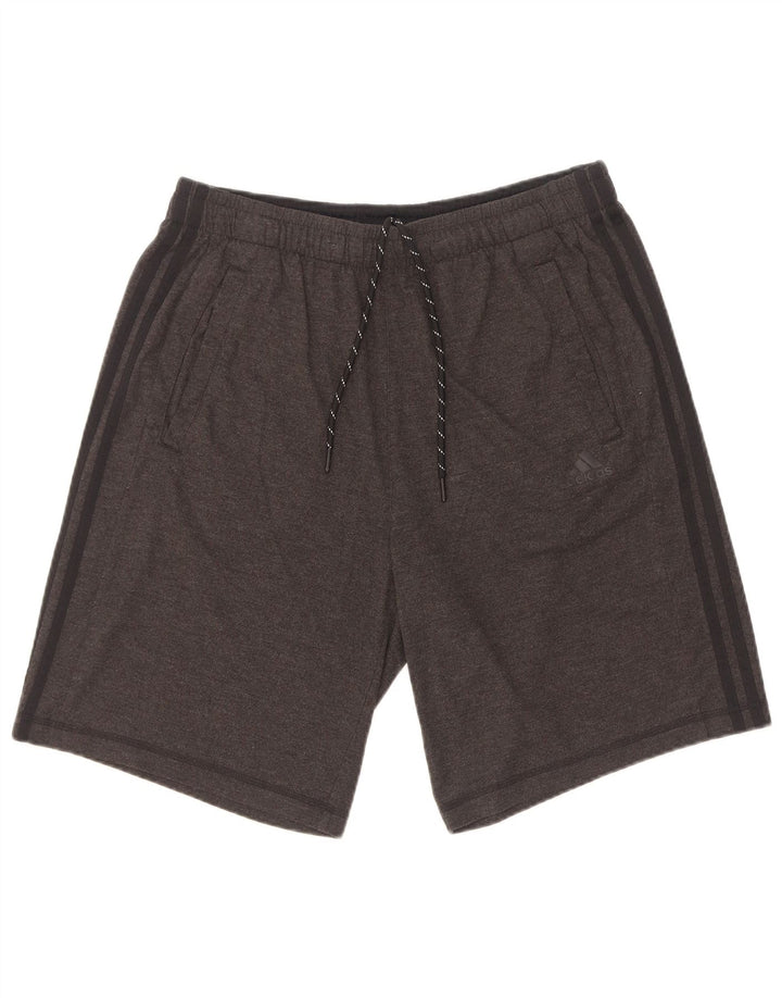 Adidas Herren Climalite Sport Shorts Große graue Baumwolle