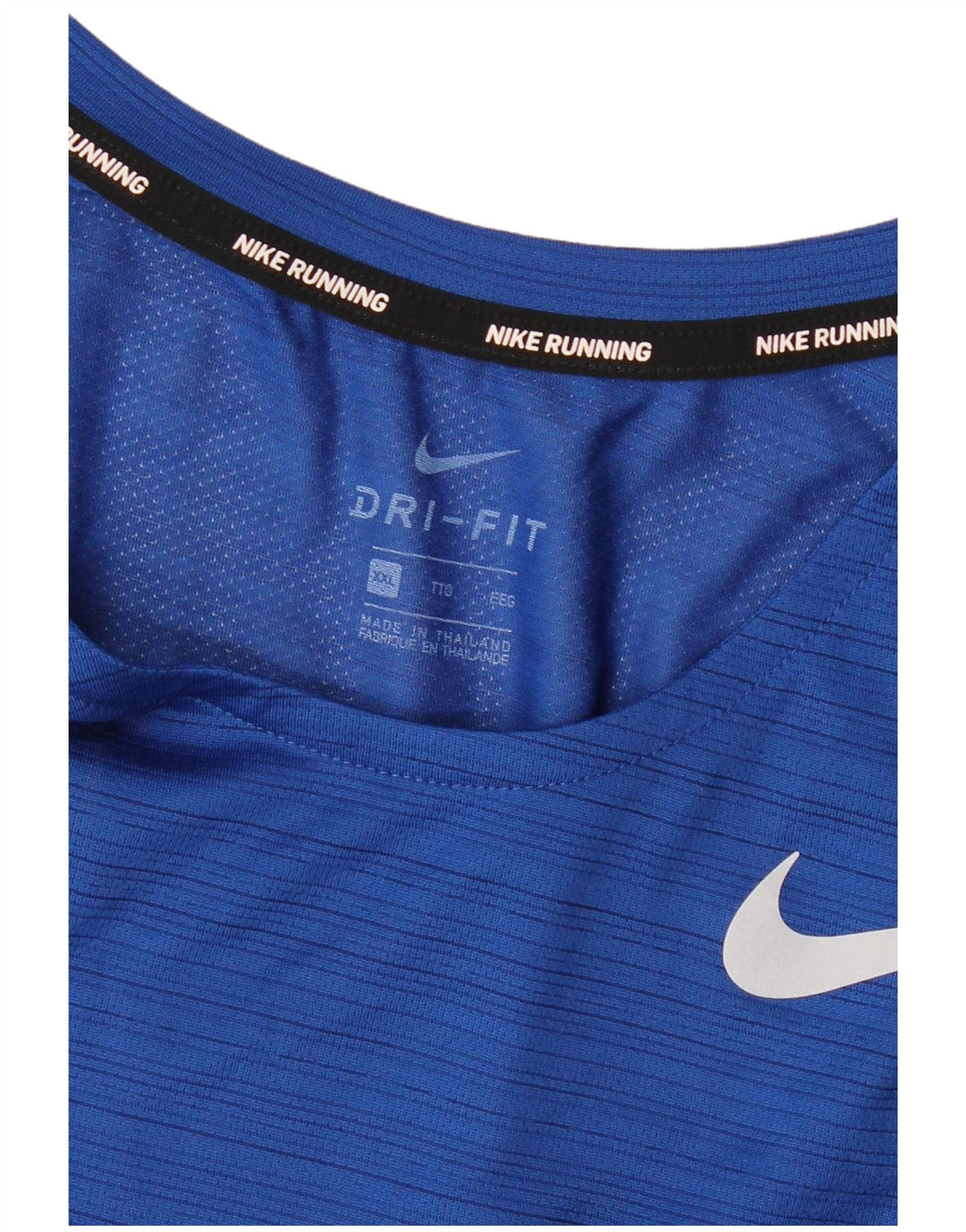 Nike Herren Dri Fit T-Shirt Top 2XL Blau