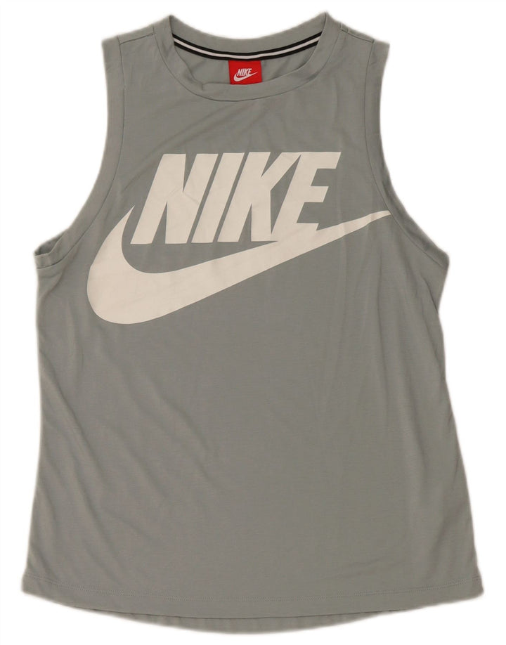 Nike Herren Grafik-Weste Top Small Grau Polyester
