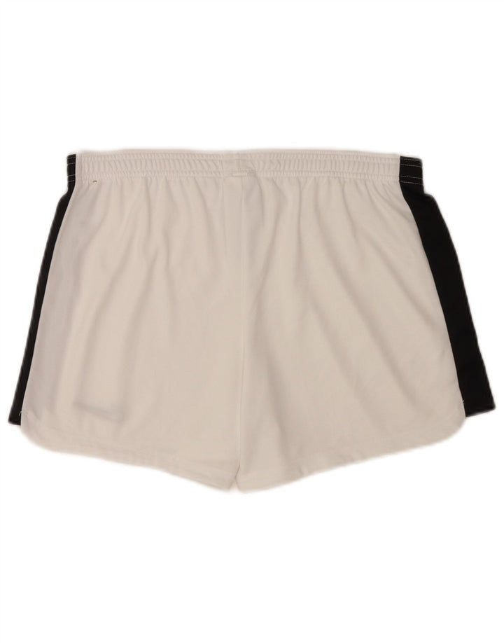 Nike Herren Dri Fit Sportshorts Mittelweißes Colourblock-Polyester