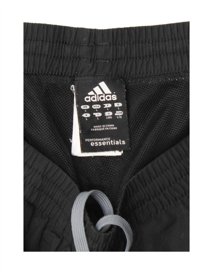 ADIDAS Mens Climalite Sport Shorts Large  Black Polyester