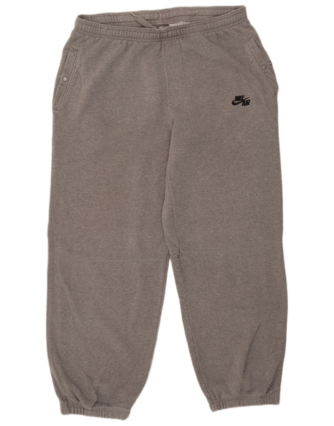 Nike Herren-Trainingshose, Jogginghose, Größe 2XL, graue Baumwolle