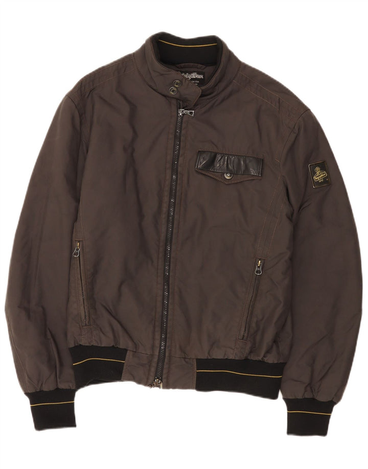 Refrigiwear Herren Regenjacke UK 38 Mittelgrau