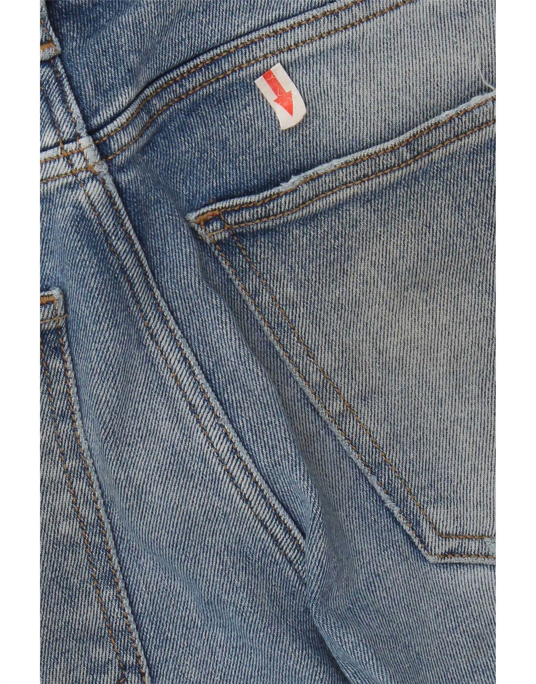 Diesel Damen Slim Jeans W33 L32 Blaue Baumwolle