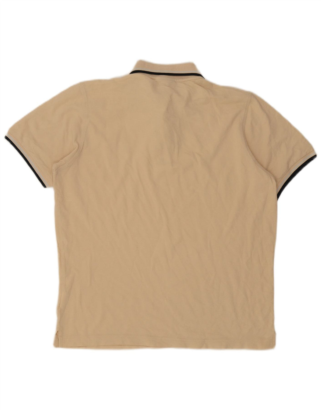 Lotto Herren Poloshirt XL Beige gestreift