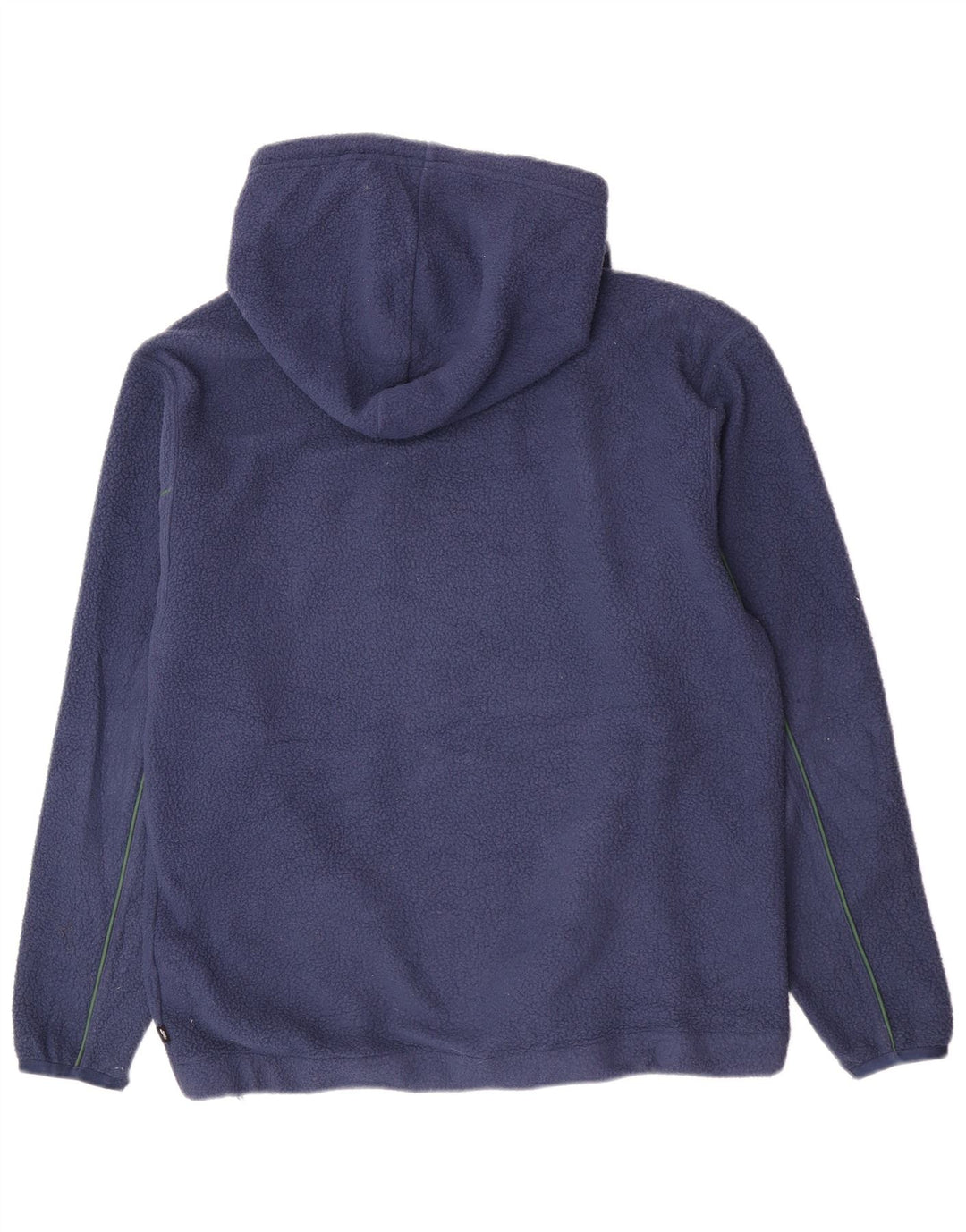 Nike Herren-Fleecepullover mit Kapuze, groß, marineblaues Polyester