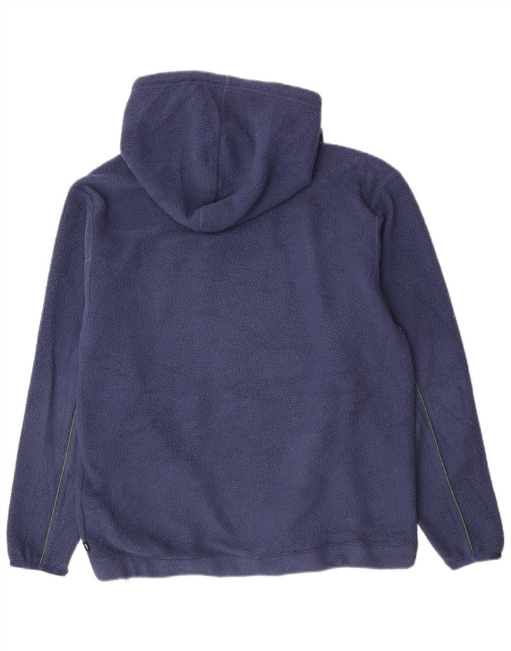 Nike Herren-Fleecepullover mit Kapuze, groß, marineblaues Polyester