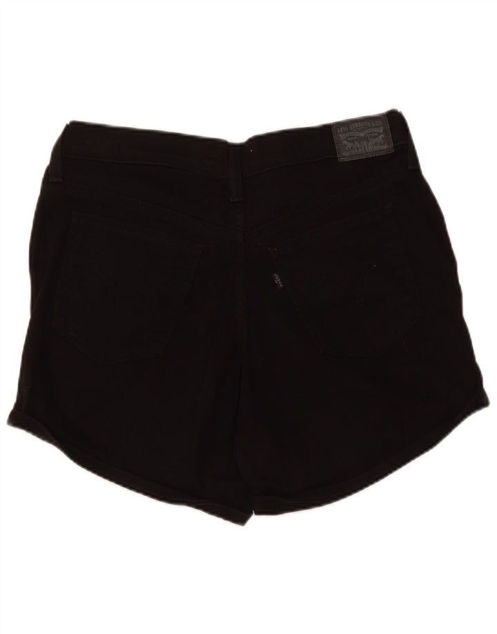 LEVI'S Damen Jeansshorts W31 Mittelschwarz