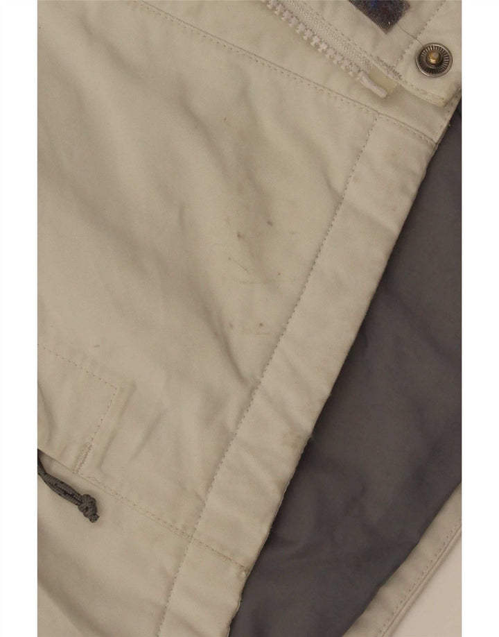 The North Face Damen-Windbreakerjacke mit Kapuze, UK 16, Größe L, gebrochenes Weiß