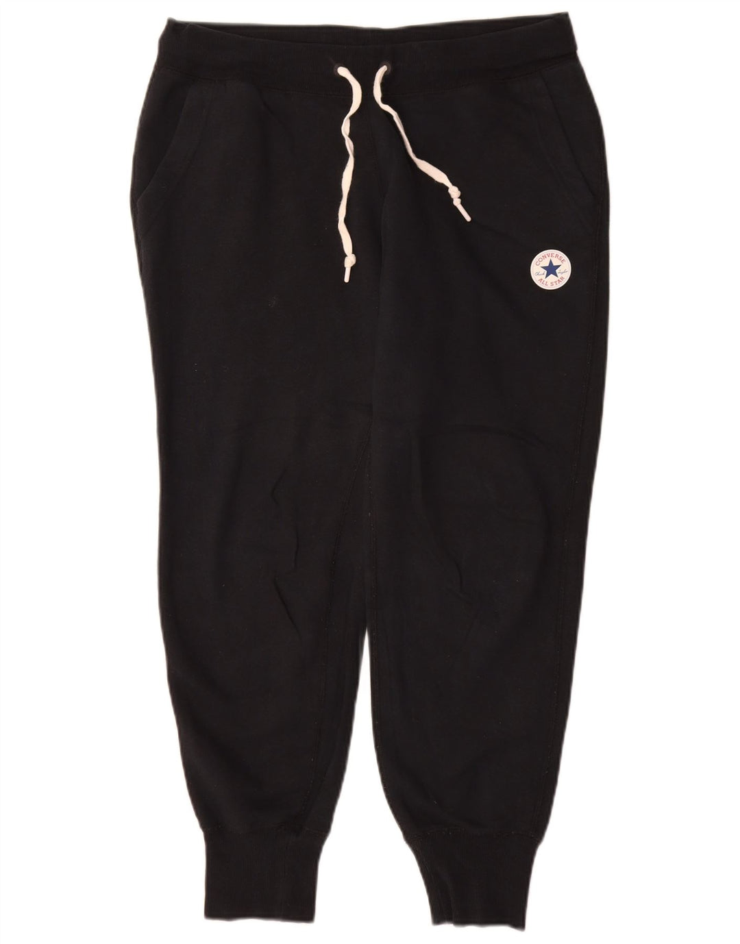 Converse Damen-Trainingshose, Jogginghose, UK 14, mittelschwarz, Baumwolle