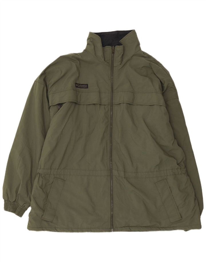 Columbia Herren Windjacke UK 44 2XL Khaki Nylon