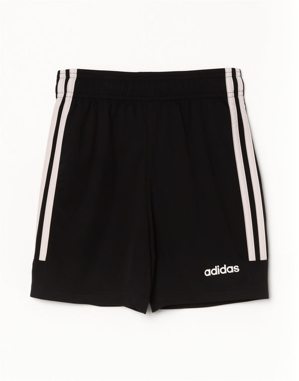 Adidas Sportshorts für Jungen, 9–10 Jahre, Schwarz, Polyester, Sport