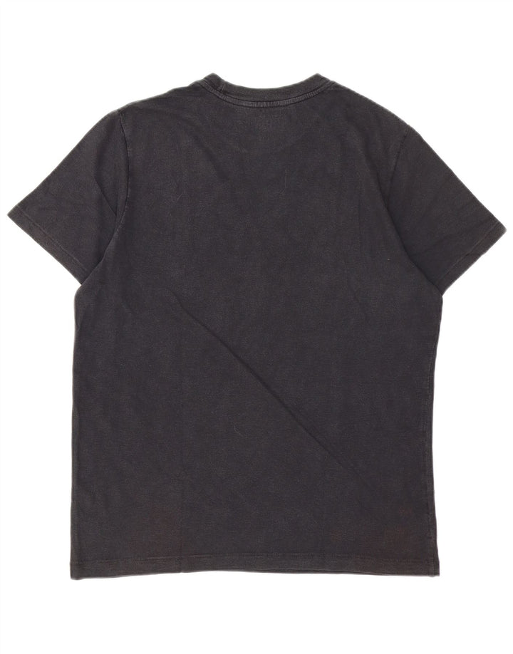 Aeropostale Herren-T-Shirt mit Grafik, mittelschwarze Baumwolle