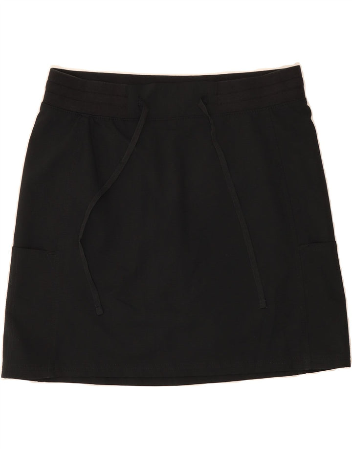 LEE Womens Riders Skort US 12 Large  Black Polyester Vintage Lee and Second-Hand Lee from Messina Hembry 