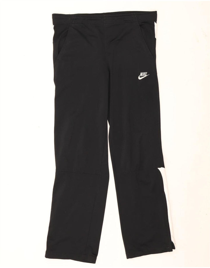Nike Herren-Trainingshose, Größe S, Schwarz, Colourblock-Polyester