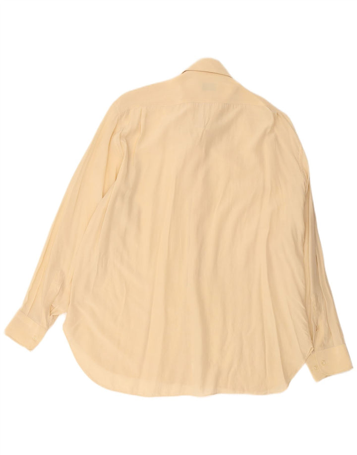VINTAGE Mens Shirt Size 43 Large Beige