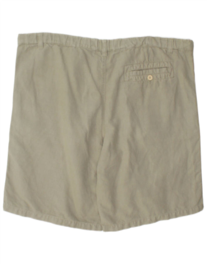Fly 3 Herren Chinoshorts IT 52 XL W40 Khaki Leinen