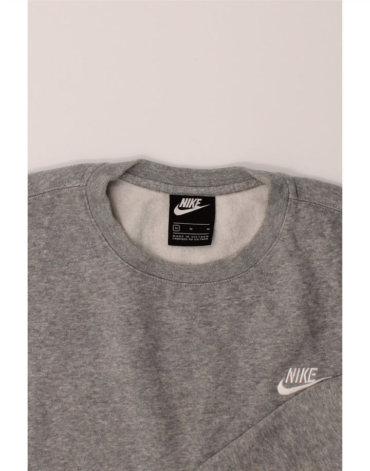 NIKE Mens Sweatshirt Jumper Medium Grey Cotton Vintage Nike and Second-Hand Nike from Messina Hembry 
