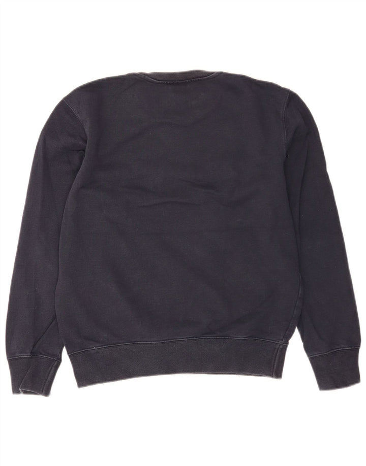 Champion Herren-Sweatshirt mit Grafik, Größe S, marineblau, Baumwolle