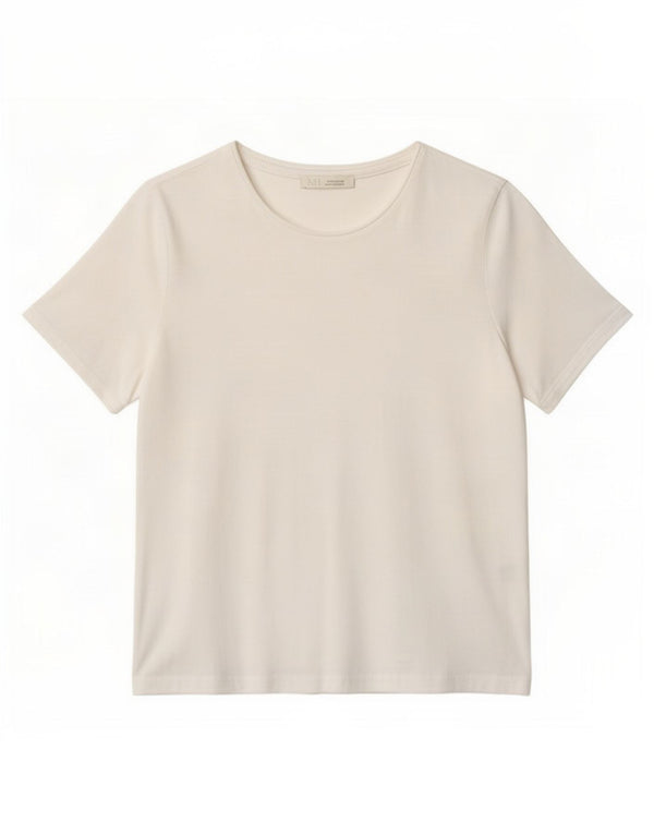 Zara Damen T-Shirt Top UK 10 Small Weiße Baumwolle