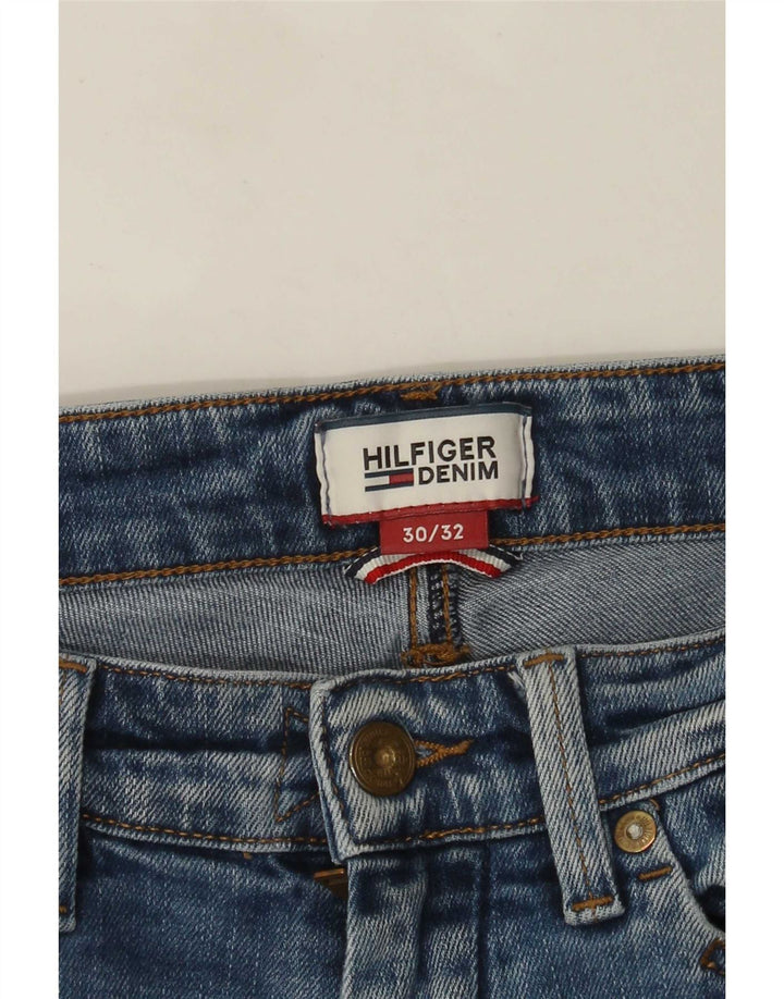 Tommy Hilfiger Damen Slim Jeans W30 L32 Blau