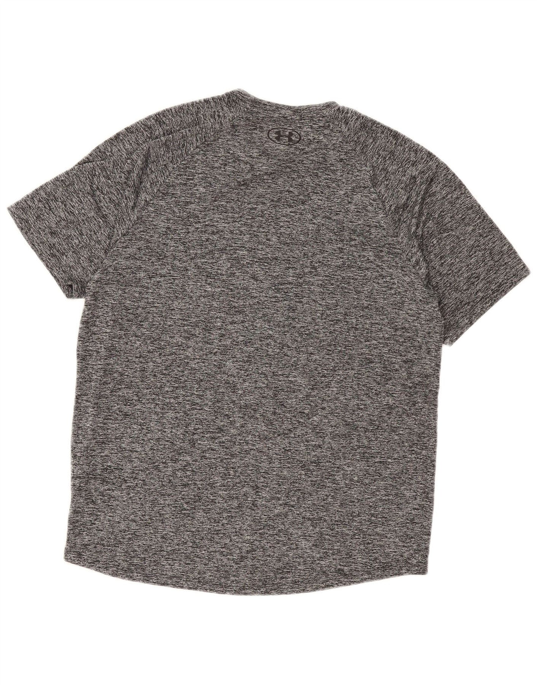 Under Armour Herren-T-Shirt-Oberteil, großes, grau meliertes Polyester