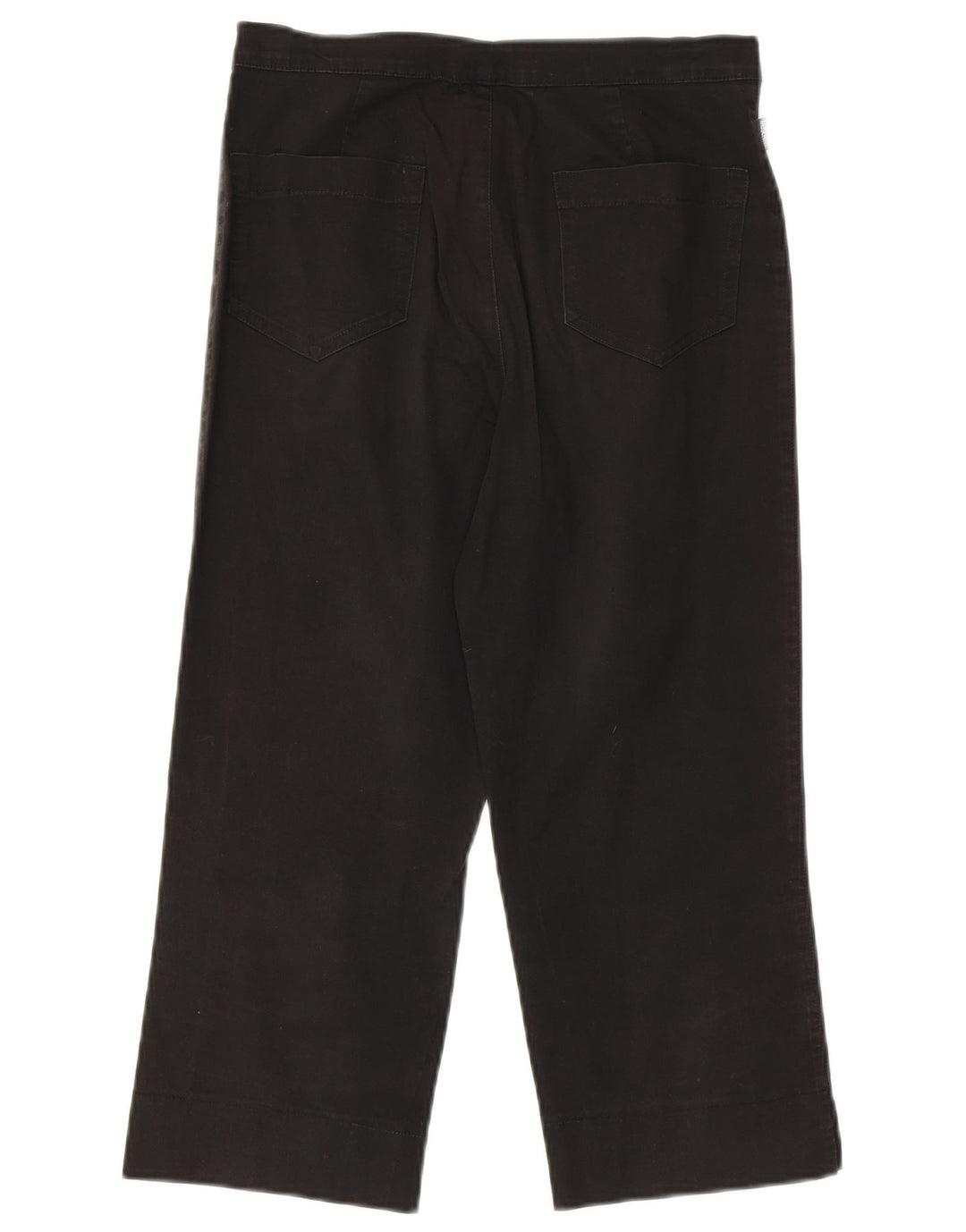 MOSCHINO Gerade Capri-Hose für Damen W28 L21 Schwarz