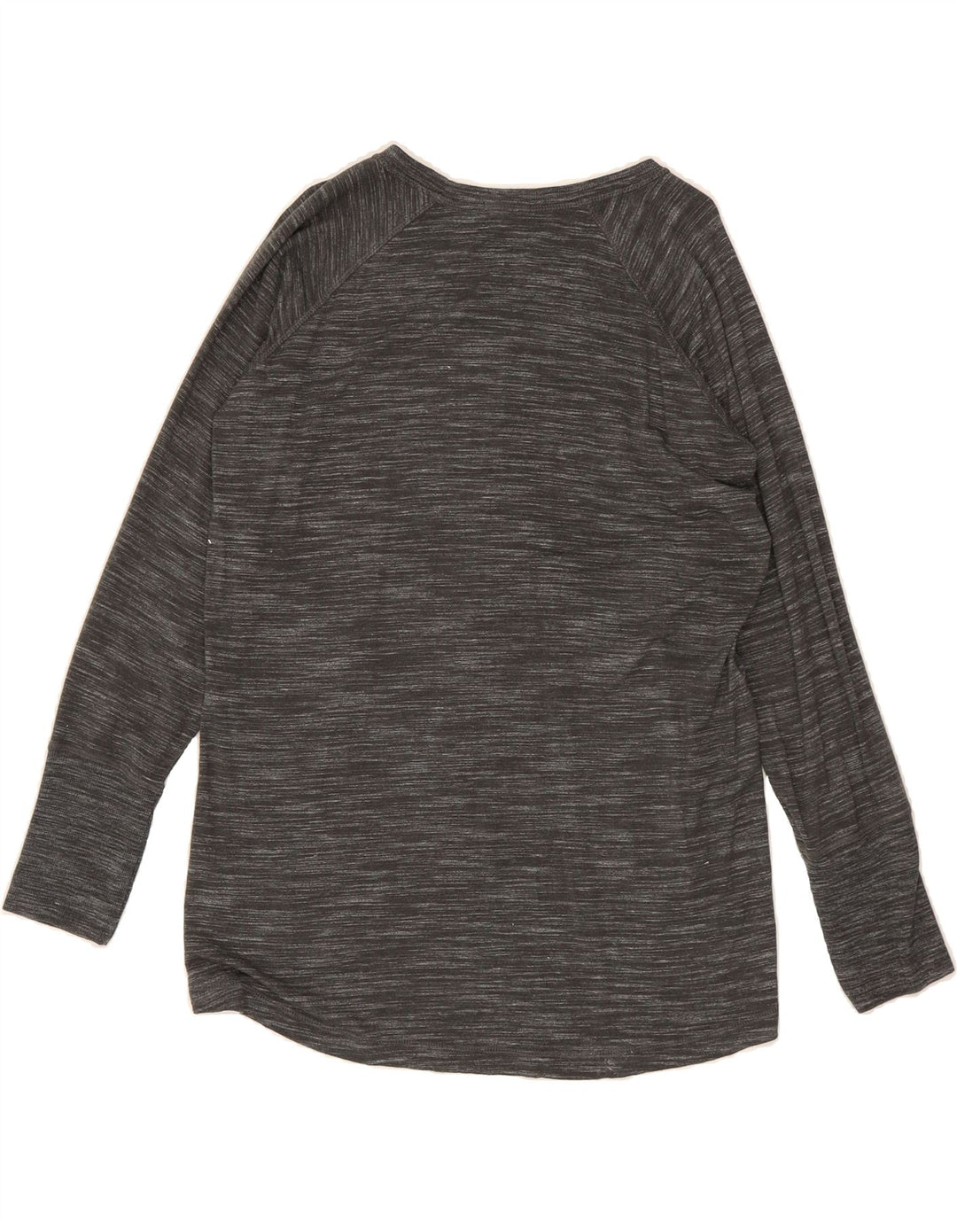 CHAMPION Womens Top Long Sleeve UK 16 Large Grey Flecked Rayon Vintage Champion and Second-Hand Champion from Messina Hembry 