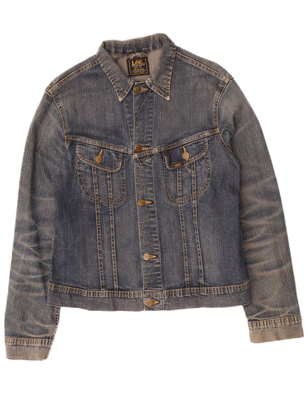 Lee Jeansjacke für Jungen, 14–15 Jahre, XL, blaue Baumwolle