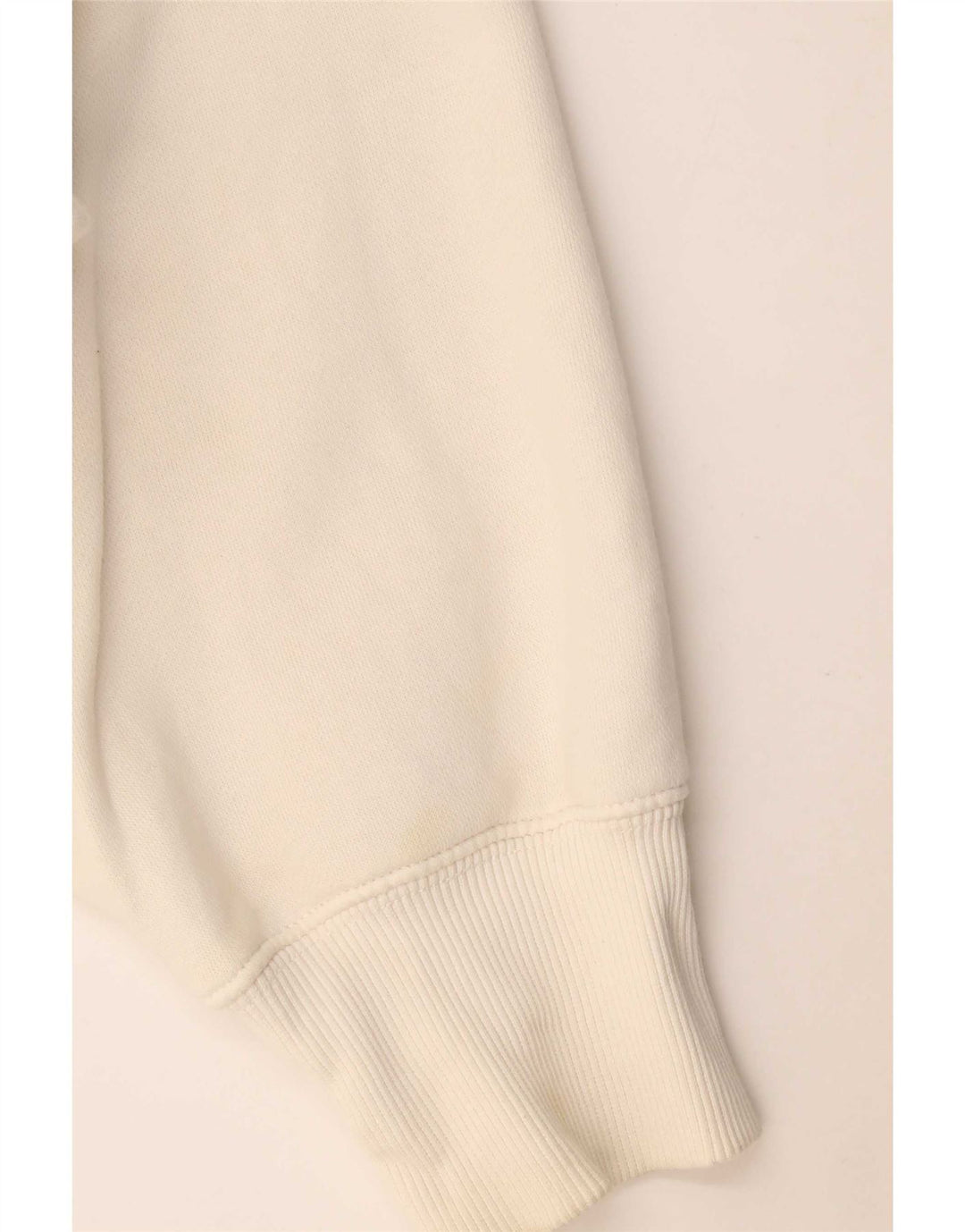 Nike Womens Crop Oversized Sweatshirt Pullover UK 14 Mittelweiße Baumwolle