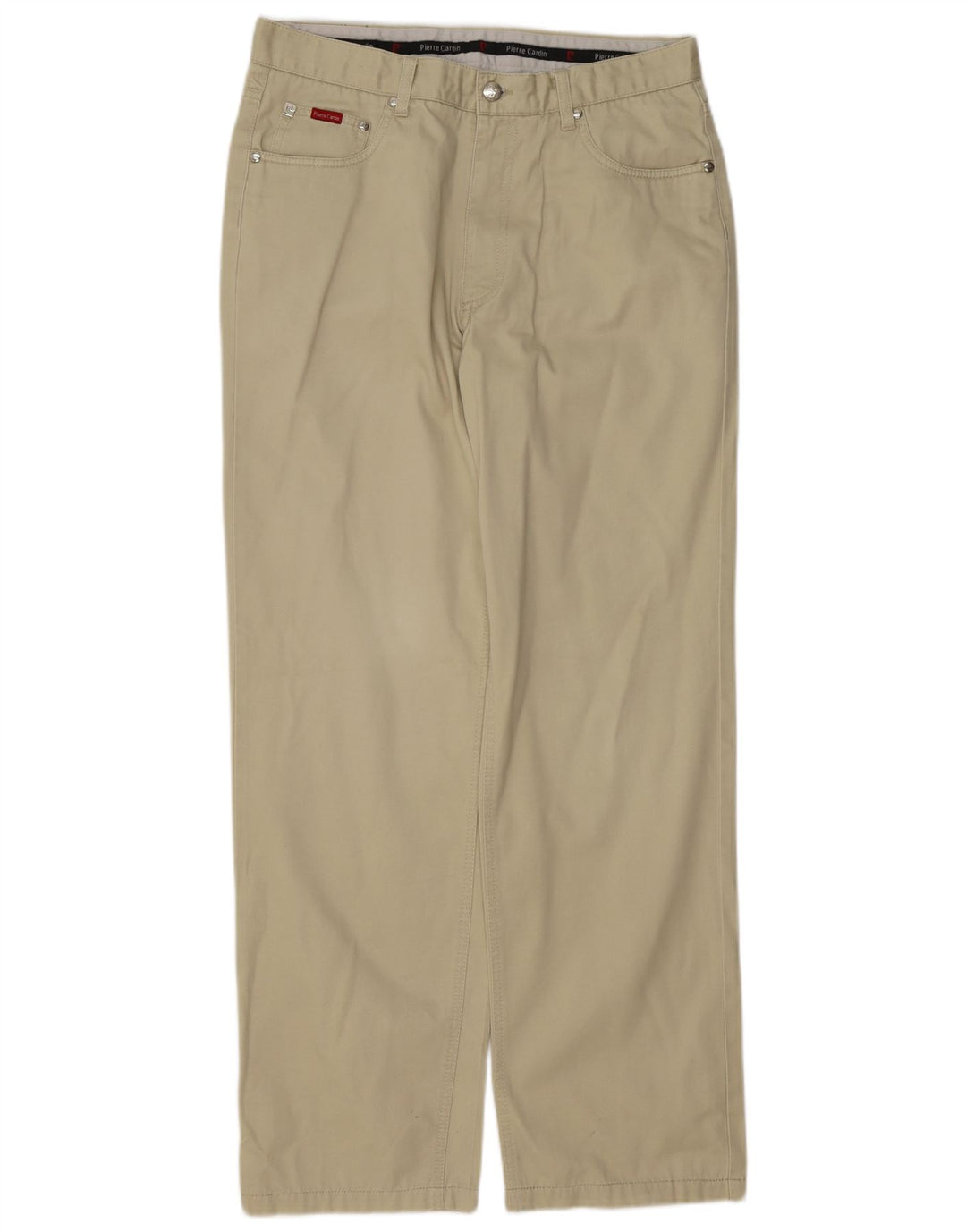 PIERRE CARDIN Gerade Freizeithose für Herren, W32, L31, Beige