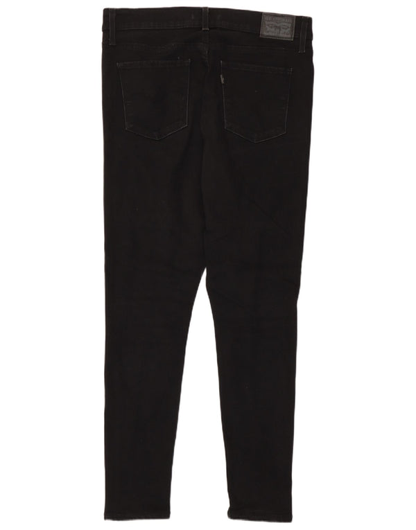 Levi's Damen 310 Shaping Super Skinny Jeans W30 L27 Schwarz