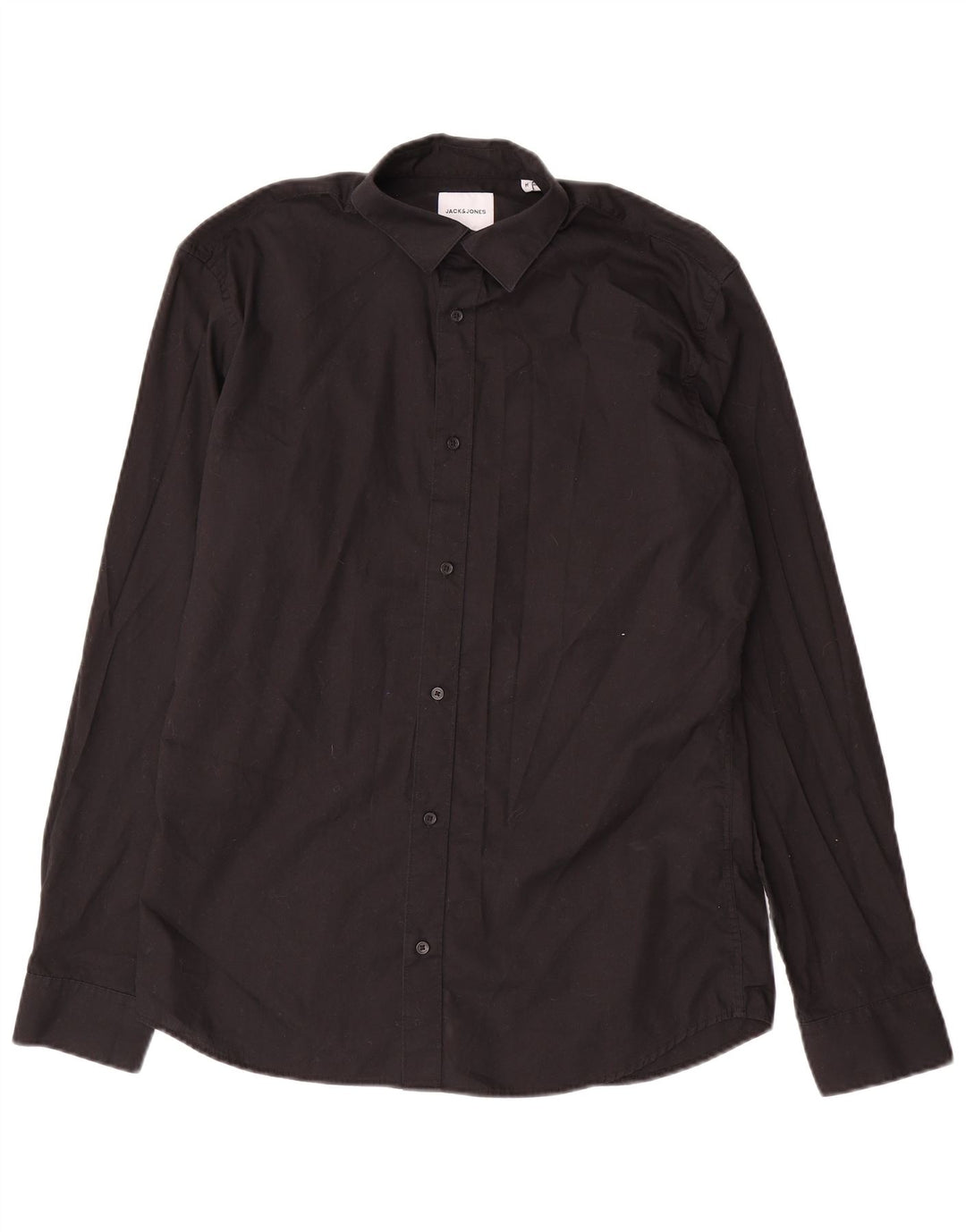 Jack & Jones Herrenhemd Mittelschwarze Baumwolle