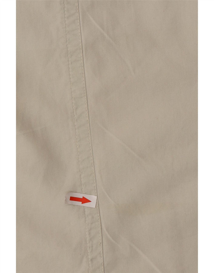 Ciao Herrenmantel UK 36 Small Graue Baumwolle
