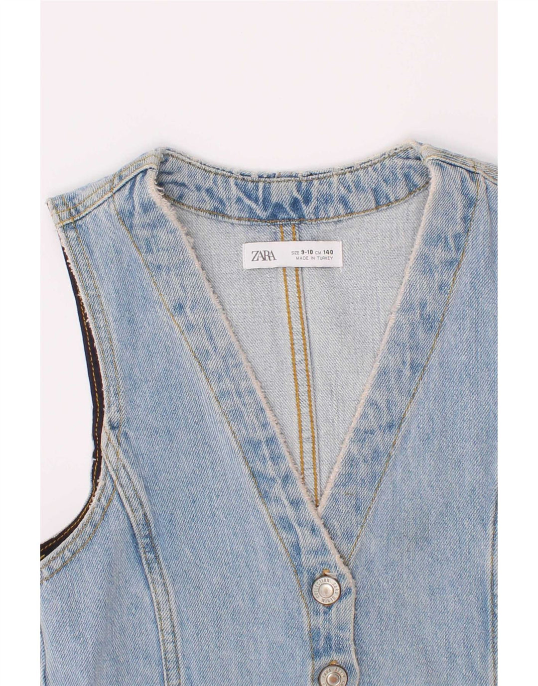 Zara Jeansweste für Mädchen, 9–10 Jahre, Blau