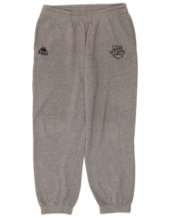 Kappa Herren Trainingshose Jogger XL Grau meliert