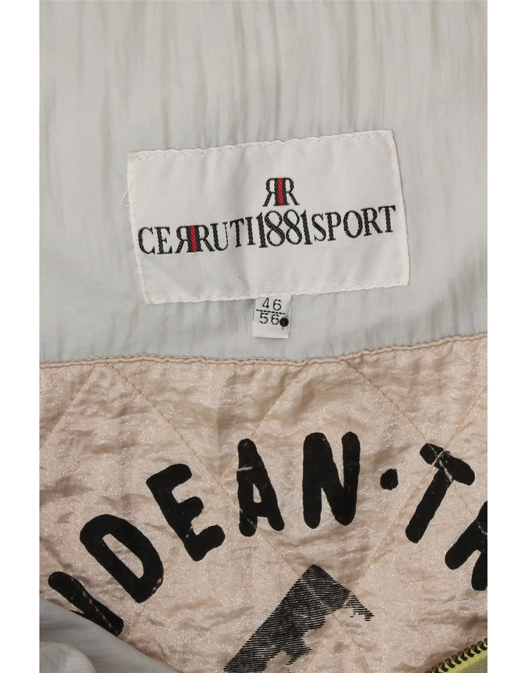 Cerruti 1881 Damen-Kapuzen-Übergröße, gepolsterte Jacke IT 46 Large Khaki